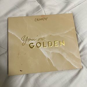 Colourpop You’re Golden eyeshadow makeup palettee
